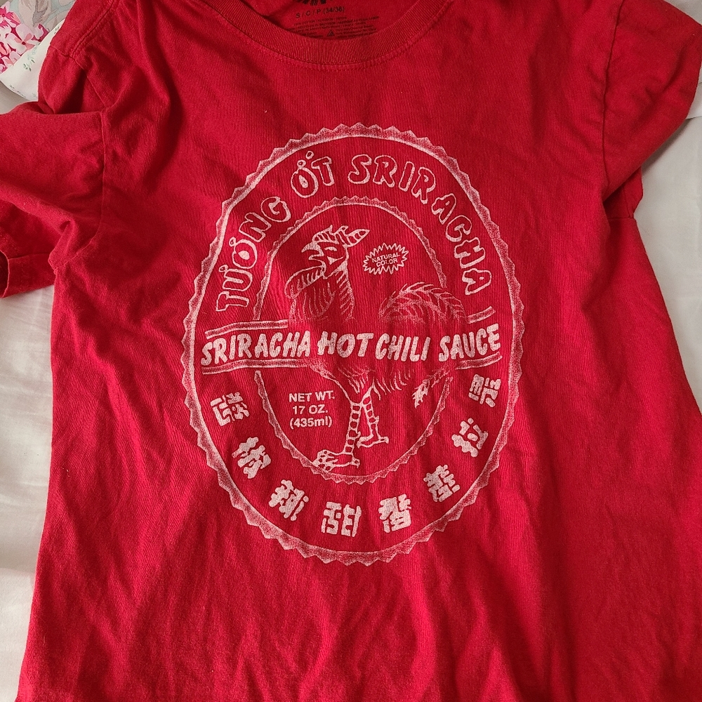 Sriracha sauce shirt